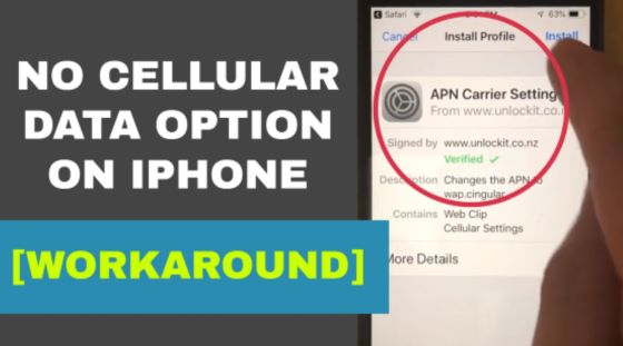 Add or Update APN Settings on any iPhone